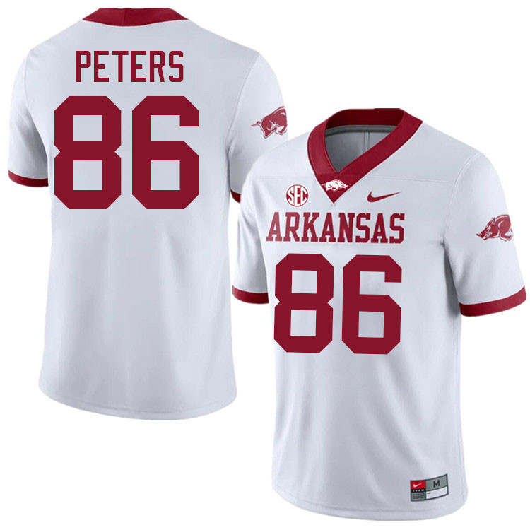 Jason Peters Arkansas Jersey,Arkansas Razorbacks #86 Jason Peters Jersey Youth College-White